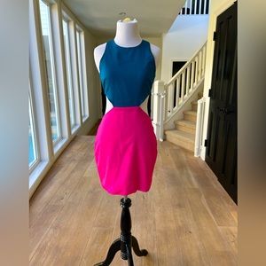 Naven Mini Dress with Cut Outs